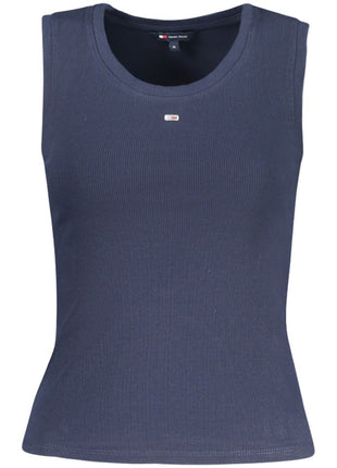 Tommy Hilfiger Blue Cotton Women's Tank Top