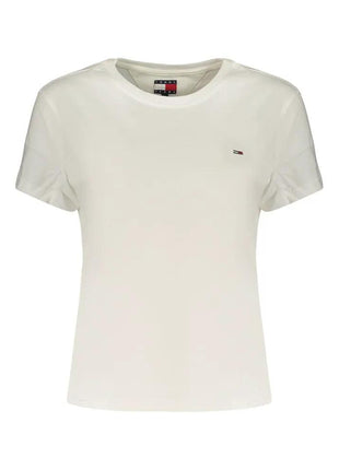 Tommy Hilfiger Bianco Cotton Women's T-Shirt