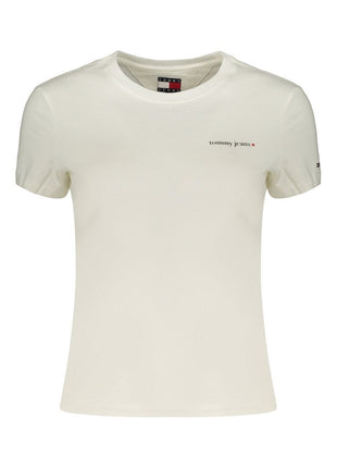 Tommy Hilfiger White Cotton Women's T-Shirt