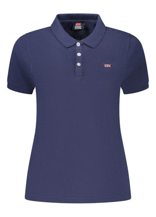 Norway 1963 Blue Cotton Women's Polo Shirt