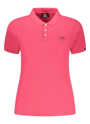 Norway 1963 Rosa Cotton Womens Polo