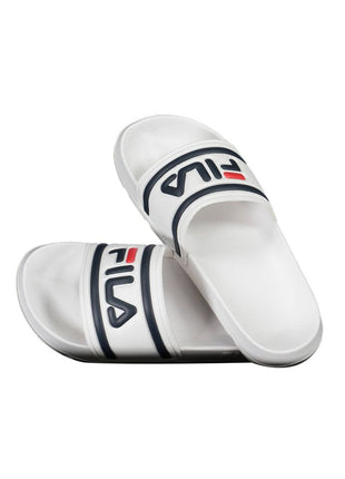 Fila White Polyurethane Women's Slipper
