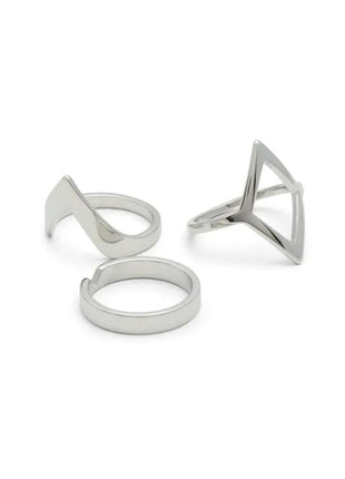 ALDO Silver Elastane Ring - xlchoice.com