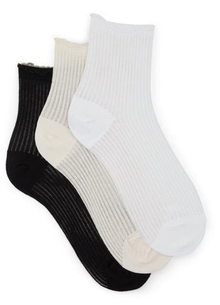 ALDO White Cotton Socks - xlchoice.com