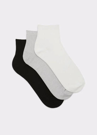 ALDO White Polyester Socks - xlchoice.com