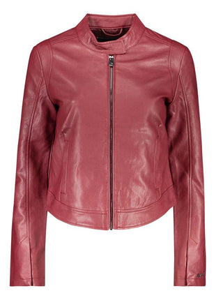 Desigual Rosso Polyurethane Women Jacket - XLchoice
