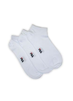 Fila unisex merceriserede no-show sokker - 3 par/pakke - bomulds no-show sokker - hvid - 43-46 - XLchoice