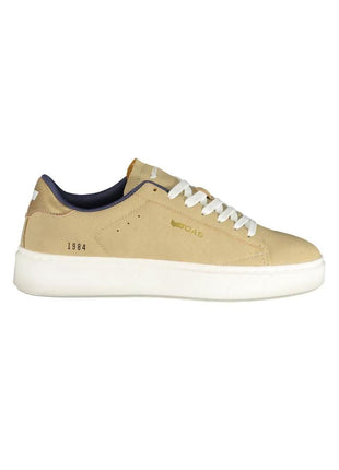 Gas Beige Polyurethane Women Sneaker - XLchoice.com