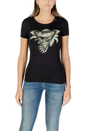 Guess Black Cotton T-Shirt - XLchoice.com