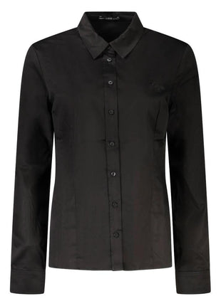 Guess Jeans Black Cotton Women's Shirt - XLchoice.com