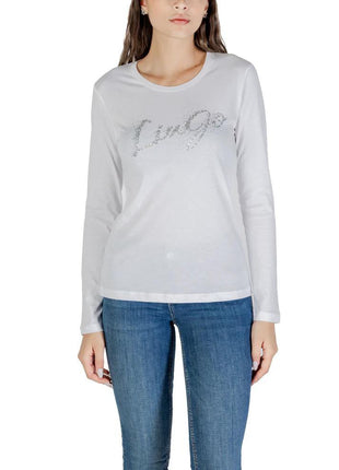 Liu Jo Bicolor Cotton Long Sleeve T-Shirt - XLchoice.com