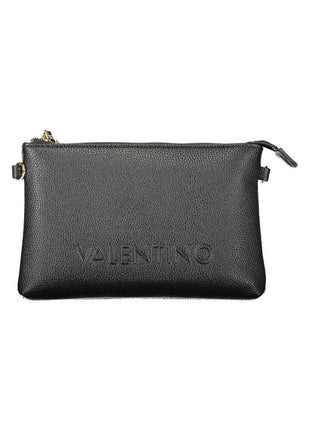 Mario Valentino Black Polyurethane Women Handbag - XLchoice.com