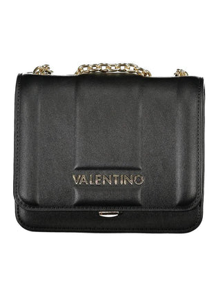 Mario Valentino Nero Polyurethane Women Shoulder Bag - XLchoice.com