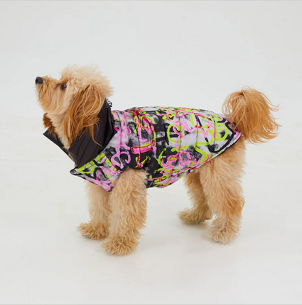 Graffiti Wasserdichte Pufferjacke