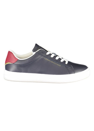 Tommy Hilfiger Blue Polyurethane Women Sneaker - XLchoice.com