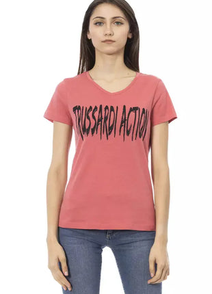 Trussardi Action Multicolor Cotton Women Top - xlchoice.com