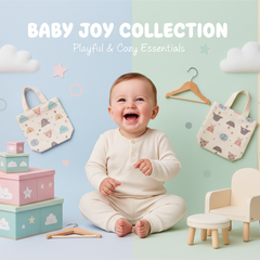 Baby kolekcijos viršelis su vaiku