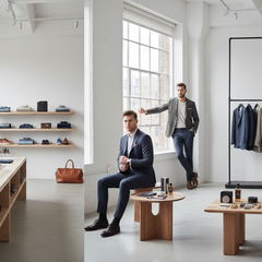 Men's Collection viršelis su užrašu