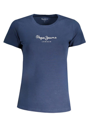 Pepe Jeans Blue Cotton Women's T-Shirt
