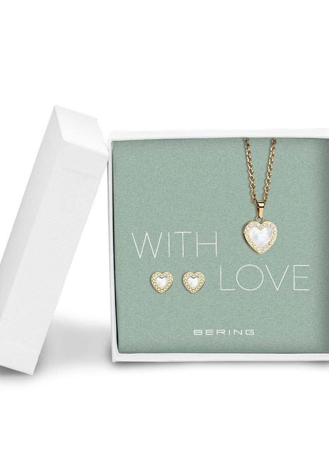 BERING Gold Stainless Steel Necklace