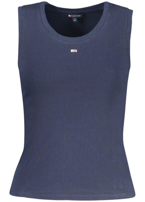Tommy Hilfiger Blue Cotton Women's Tank Top