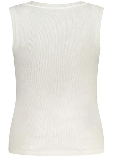 Tommy Hilfiger Bianco Cotton Women Tank Top
