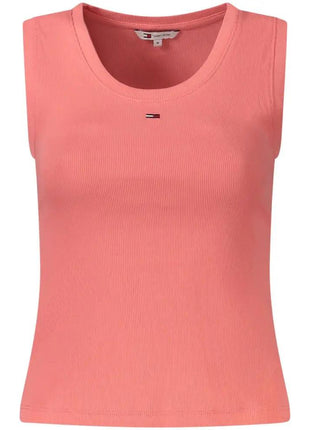 Tommy Hilfiger Pink Cotton Women's Tank Top