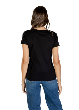 Liu Jo Black Cotton T-Shirt