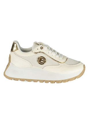Laura Biagiotti White Polyurethane Women Sneaker
