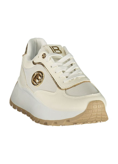 Laura Biagiotti White Polyurethane Women Sneaker