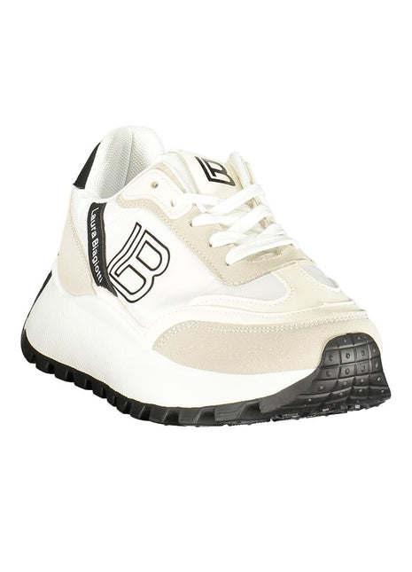 Laura Biagiotti White Polyurethane Sneakers for Women