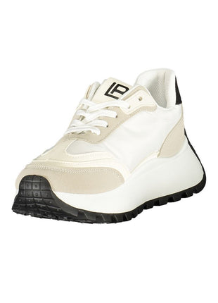 Laura Biagiotti White Polyurethane Sneakers for Women