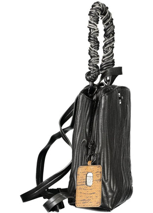 Desigual Black Polyurethane Women Mini Backpack