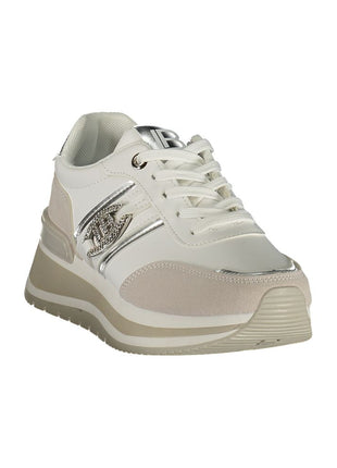 Laura Biagiotti White Polyurethane Women Sneaker