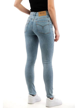 Moschino Multicolor Cotton Skinny Jeans