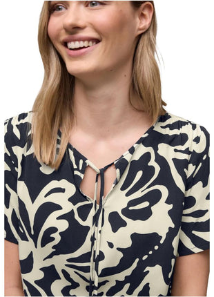 Street One Blue Viscose Blouse