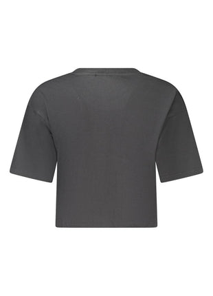 Fila Black Cotton Women's T-Shirt