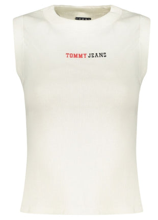 Tommy Hilfiger White Cotton Women's Tank