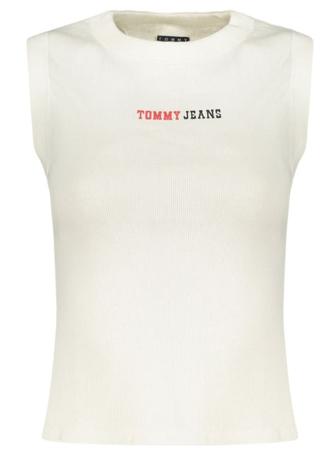 Tommy Hilfiger White Cotton Women's Tank