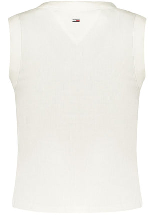 Tommy Hilfiger White Cotton Women's Tank