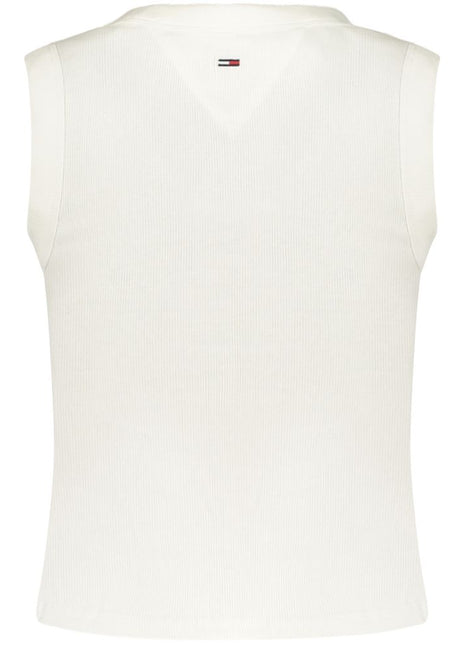 Tommy Hilfiger White Cotton Women's Tank