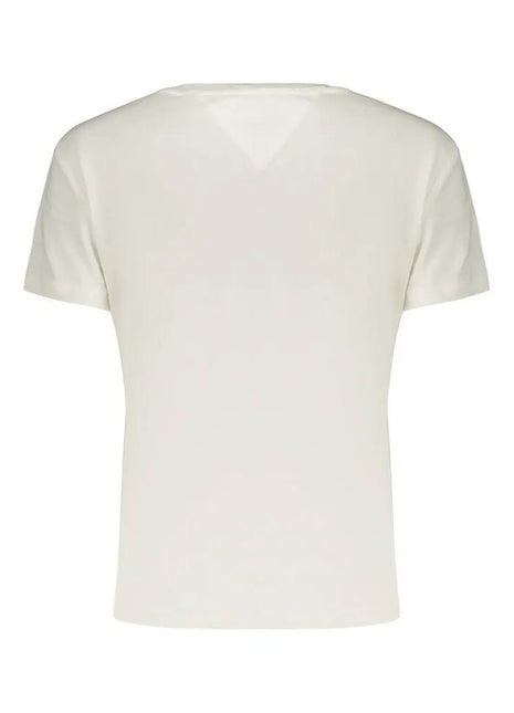 Tommy Hilfiger Bianco Cotton Women's T-Shirt