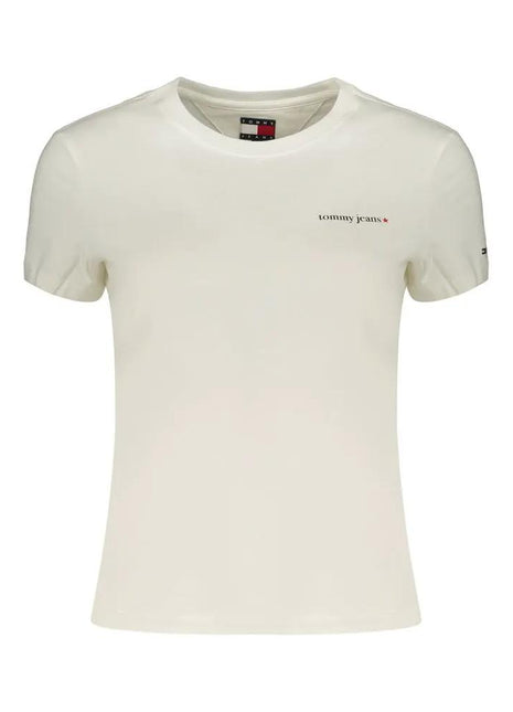 Tommy Hilfiger White Cotton Women's T-Shirt
