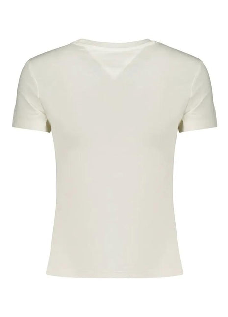 Tommy Hilfiger White Cotton Women's T-Shirt