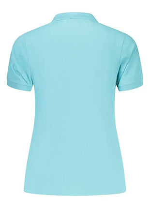 Norway 1963 Azzurro Cotton Womens Polo