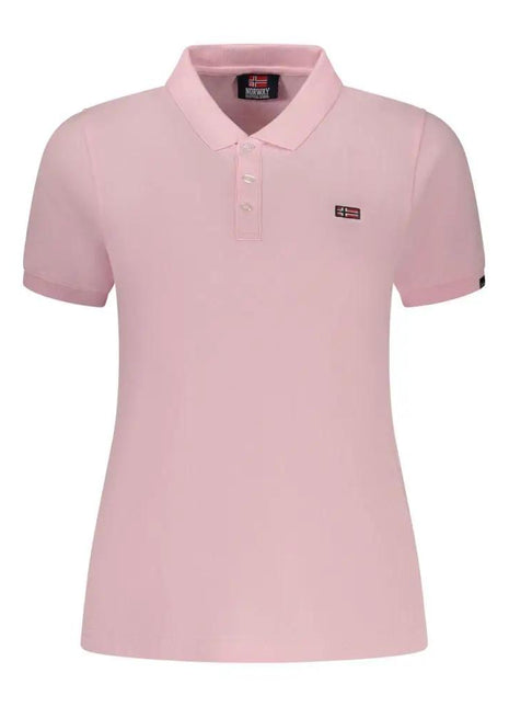 Norway 1963 Rosa Cotton Women Polo