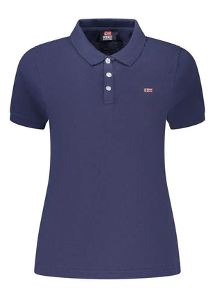 Norway 1963 Blue Cotton Women's Polo Shirt