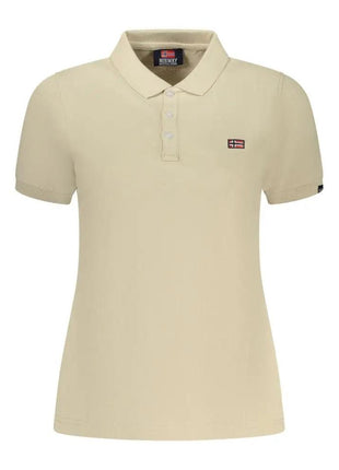 Norway 1963 Beige Cotton Womens Polo