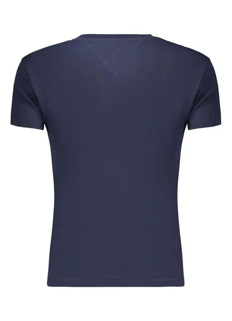 Tommy Hilfiger Blue Cotton Women T-Shirt