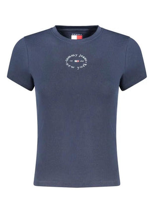 Tommy Hilfiger Blue Cotton Women's T-Shirt
